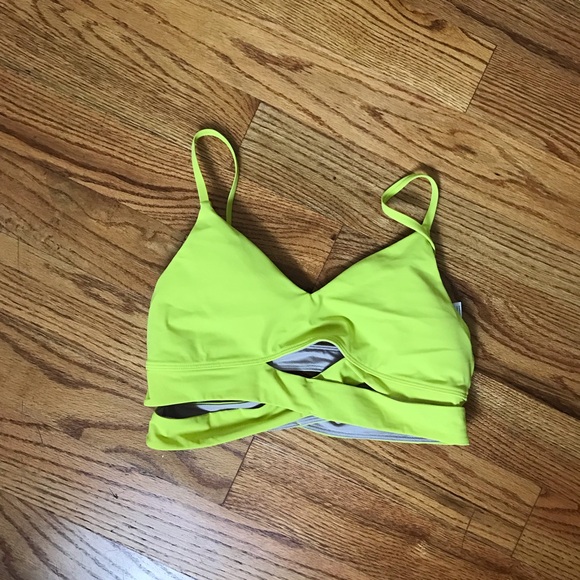 Lululemon Neon Sports-bra - Picture 2 of 6